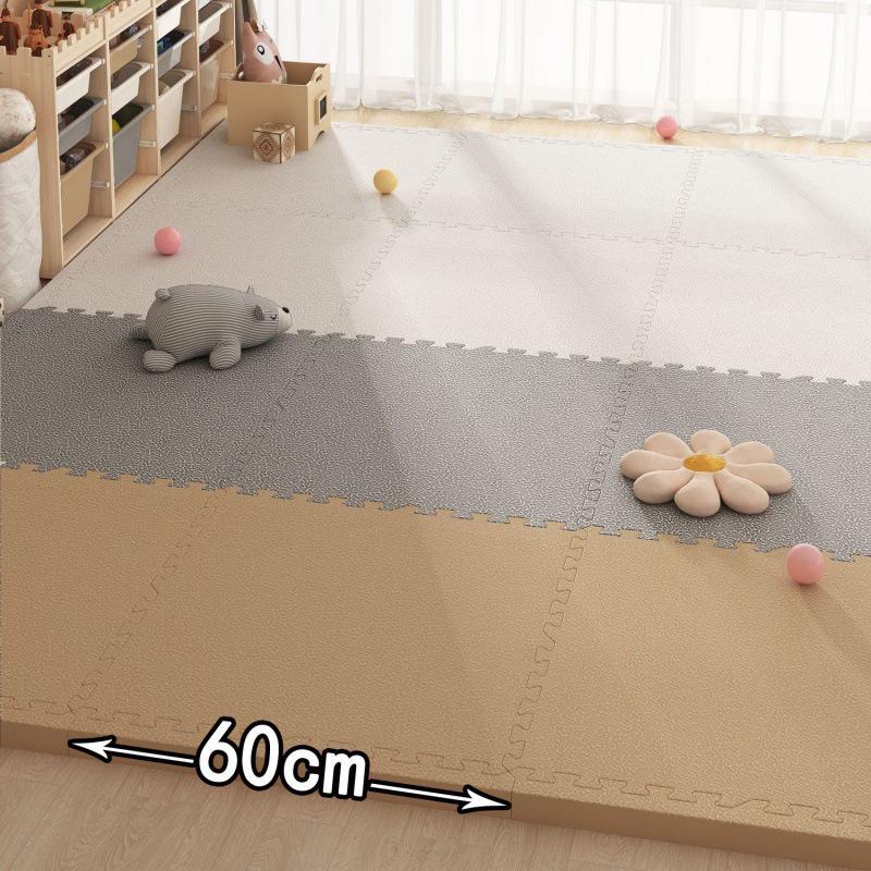 Thick dirt-resistant foam crawling mat, splicing floor mat, carpet for living room and baby use.