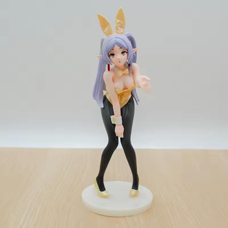 21Cm Frieren Bunny Girl Anime Figure Frieren Beyond Journey'S End Fernhimmel Stark Action Figure Sexy Model Doll Decor Toy Gift