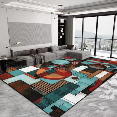 Abstract Art Carpets Printed Polyester Carpet Living Room Home Bedroom Rug Sofa Large Area Decoration Soft Anti-slip Floor Mat