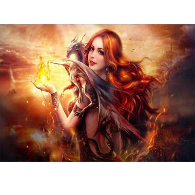 Diament Haft Malowanie Wykwintny Ścieg Mozaiki Kreator Smok Kreator Obraz Home Decor