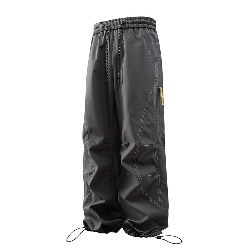 Mountain Outdoor Soft Shell Assault Pants Men's Three Proof Quick Drying Paratrooper Pants Loose Hiking and Mountaineering Work Pants