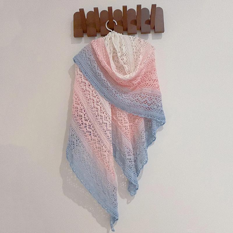 Ensemble de fil chiné Artisan 100G Écheveaux de laine grosse teints à la main