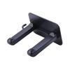 Wall Mounted Hair Dryer Rack Space Aluminum Holder for Bathroom Strong Durable Home Organizer