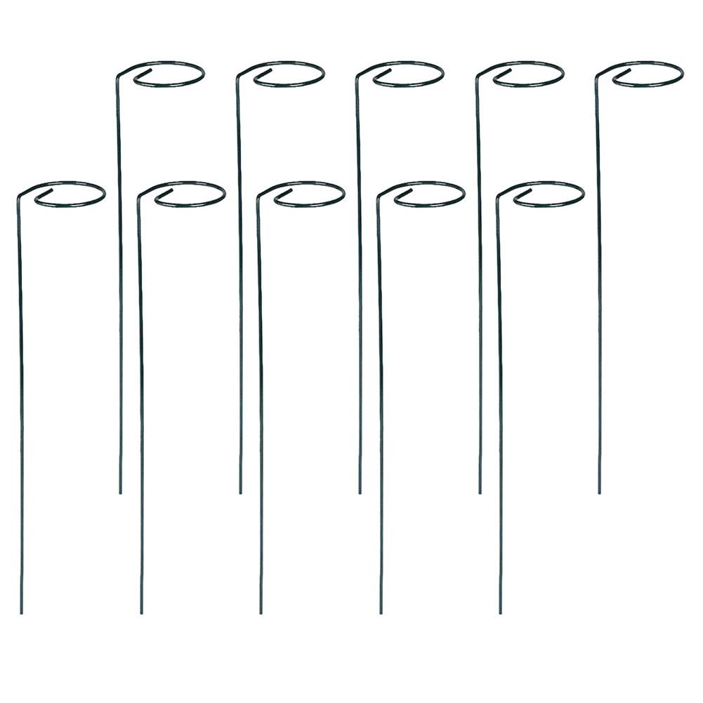 10PCS Iron Plant Support Deformable Plant Scaffold for Garden Plants Accessorie Greenhouses Arrangement Fixing Rod Holder