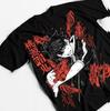 2026 Neujahr Heißer Verkauf Horror Anime T-Shirt Tougen Anki Ichinose Shiki Ani Art Gif T-Shirt Herren Schwerlast