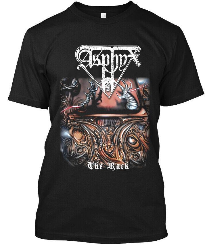 

Asphyx The Rack Dutch Music Graphic Retro Logo TSHIRT S5XL Unisex T-Shirt L