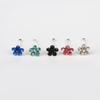 Beautiful Fashion Stainless Steel Accessories Body Piercing Nose Studs Ring Gems Flower Nose Rings