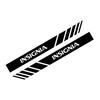 For Opel rq181 Astra Adam OPC Meriva Combo Tigra Corsa Insignia Grandland Mokka Vertra Vivaro Zafira Car Rearview Mirror Cover Sticker