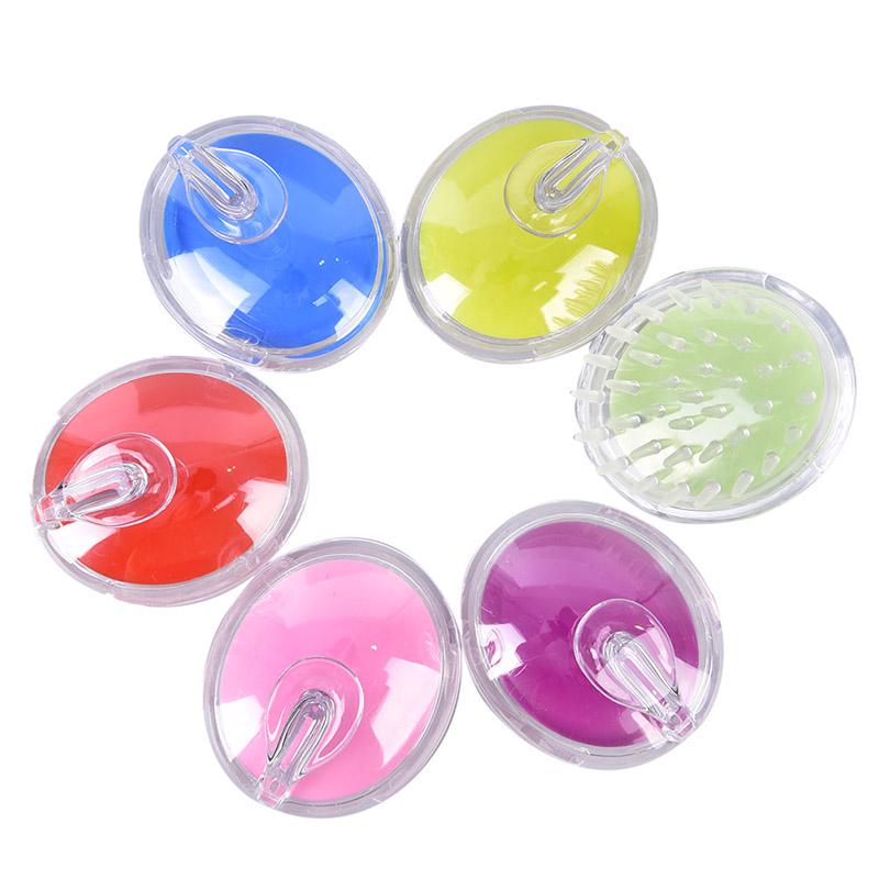Silicone Head Body Massager Shampoo Scalp Massage Brush Hair Washing Comb Body