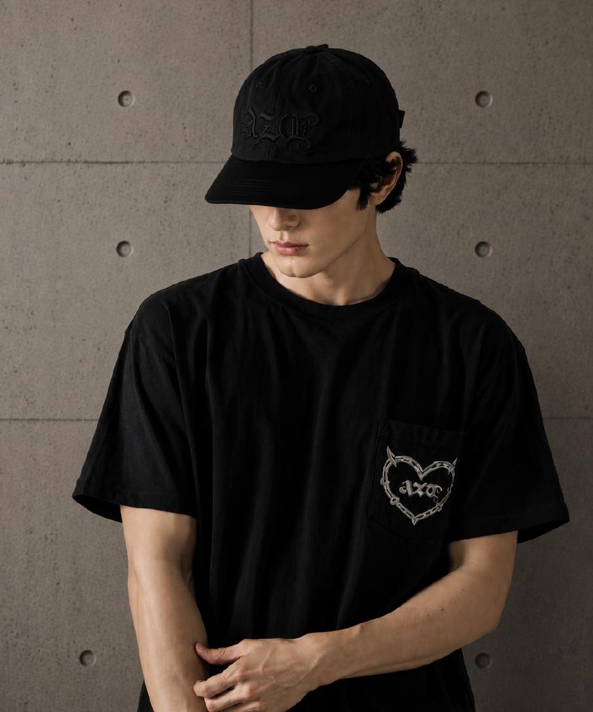 AZENDER Flat Snap Cap Large Black