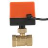 AC 220V Gemotoriseerde   Klep G3/4 Inch DN20 2-weg Messing Gemotoriseerde Agitator Geluidsarme   Klep voor   Airconditioner Leidingen met Draad