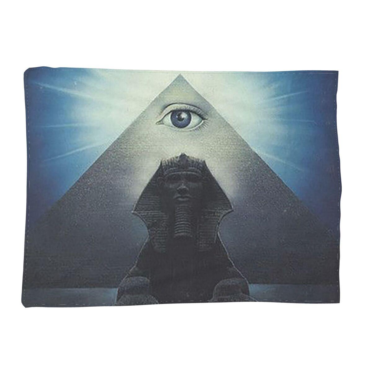 

Egyptian Pyramid Famous Architecture Blankets Soft Warm Flannel Throw Blanket Bedding for Living room Picnic Travel Home Couch 80x120cm