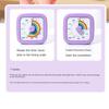 60 Minutes Countdown Alarm Clock Round/Square Kitchen Timer Cartoon Visual Timer  Reading Room