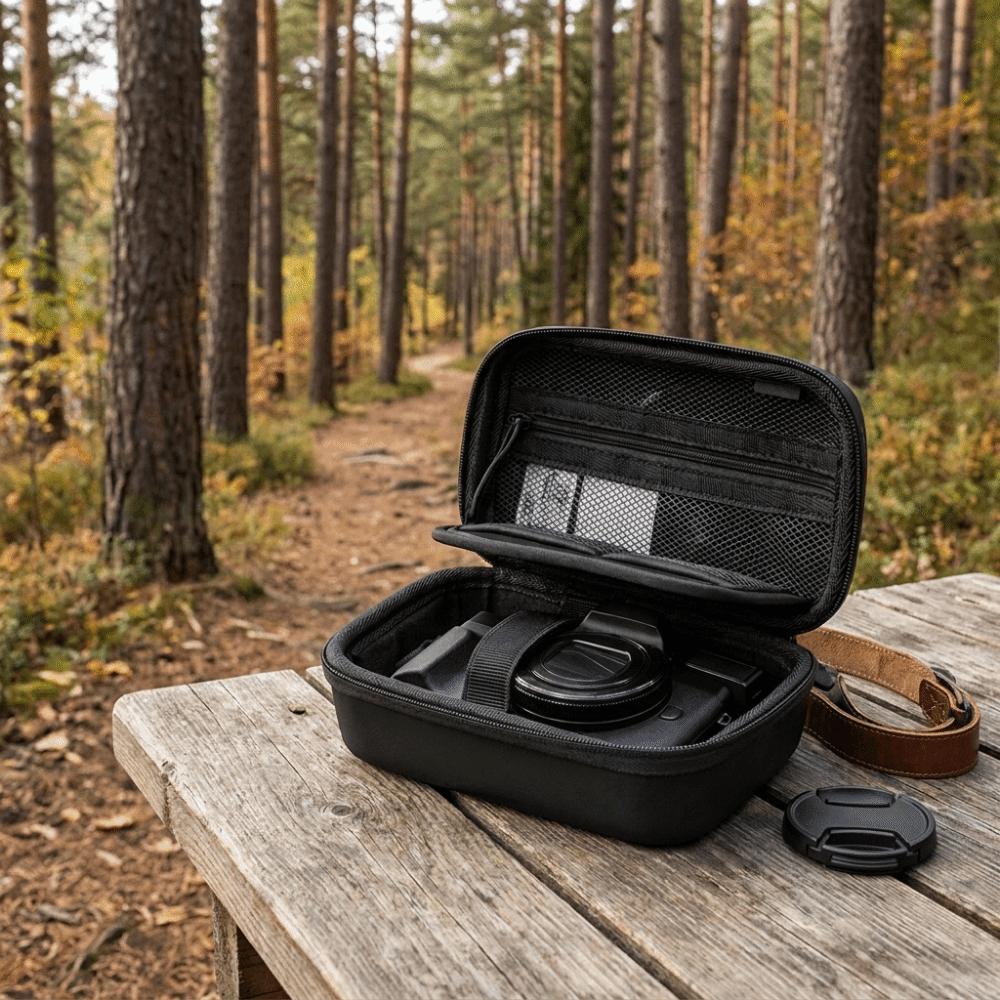 Hard Shell Camera Case Waterproof Dustproof Digital Camera Storage Box Universal Portable Protective Carrying Bag