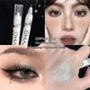 MYHO Eye Silkworm Pen: Lazy Eye Shadow & Highlight Pen with Pearl White Shine for Brightening