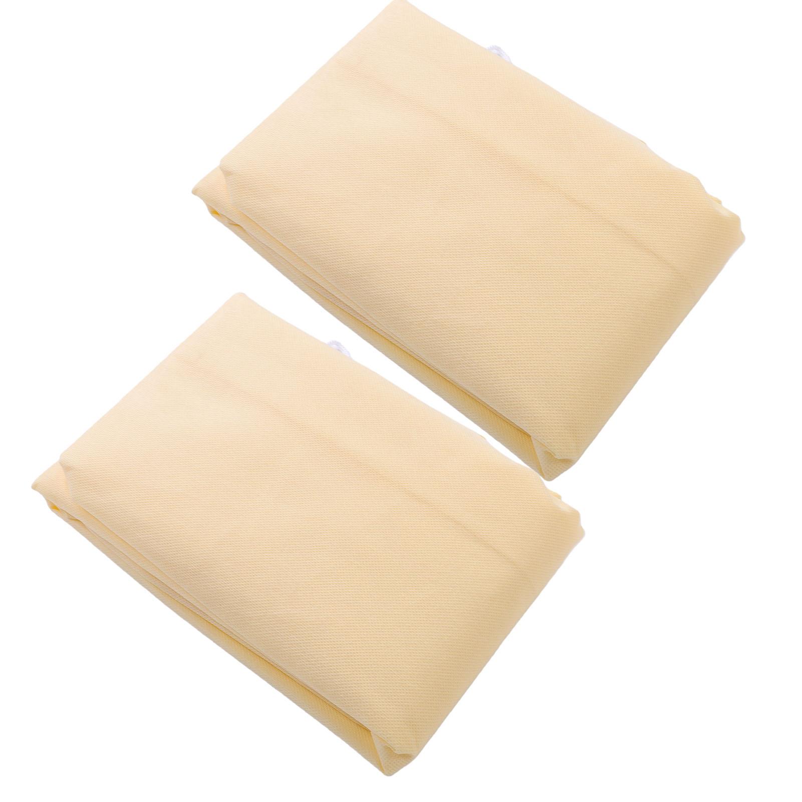 

Winter Plant Box Cover, 2 Pack Frost Covers for Balcony Plants with Reinforced s and Drawstring, Breathable Non Woven Fabr