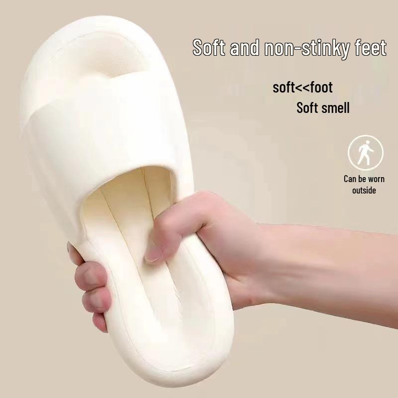 2026 Summer Non-Slip Indoor Slippers - One-Strap, Unisex Bathing Sandals