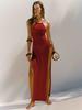 2023 Double-Sided High-Slit Knitted Sling Dress