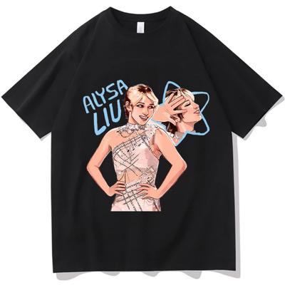 2026 Alysa Liu Graphic T-shirts Men and Women Summer Cotton Clothing Casual Fashion Round Neck Short Sleeved Tee Streetwear