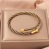 Popular steel wire nail  women's light luxury fashion European and American simple design stainless steel 