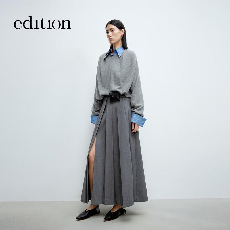 Edition Women's Yak Wool Blend V-Neck Sweater