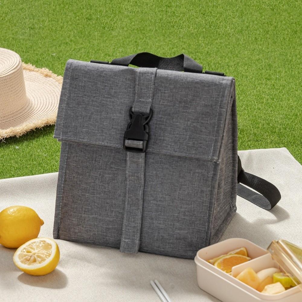 Leak-Proof Thermal Bag Waterproof Picnic Pack Japanese Style Insulated Lunch Bag Camping