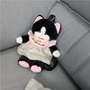 Cute Running Cat Backpack Wearing Floral Dress Design For Kids Teens And