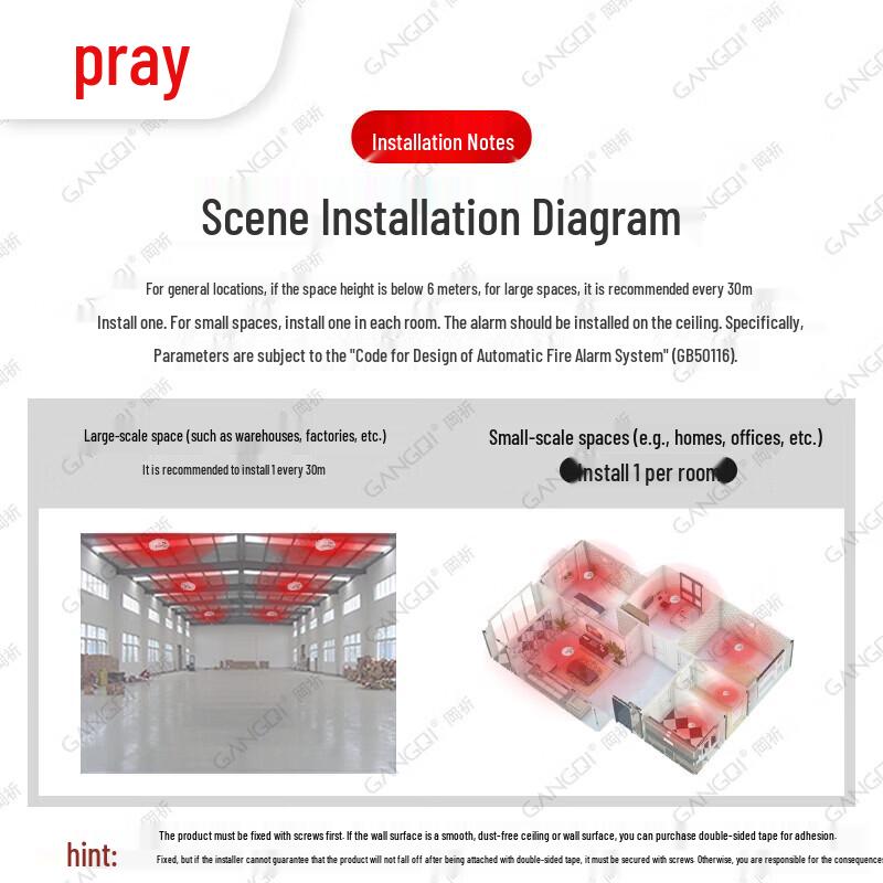 NB-IoT Wireless Smart Smoke & Fire Alarm