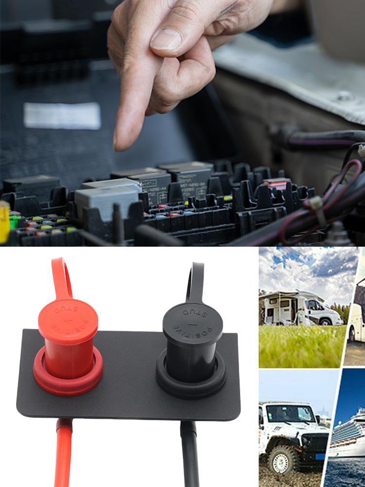 Fernbatterieladewerkzeug Kupfer-Batterie-Umsetzungs-Kit Auto-Batterie-Überbrückungsklemmen LadeWerkzeuge für UTV ATV Auto LKW