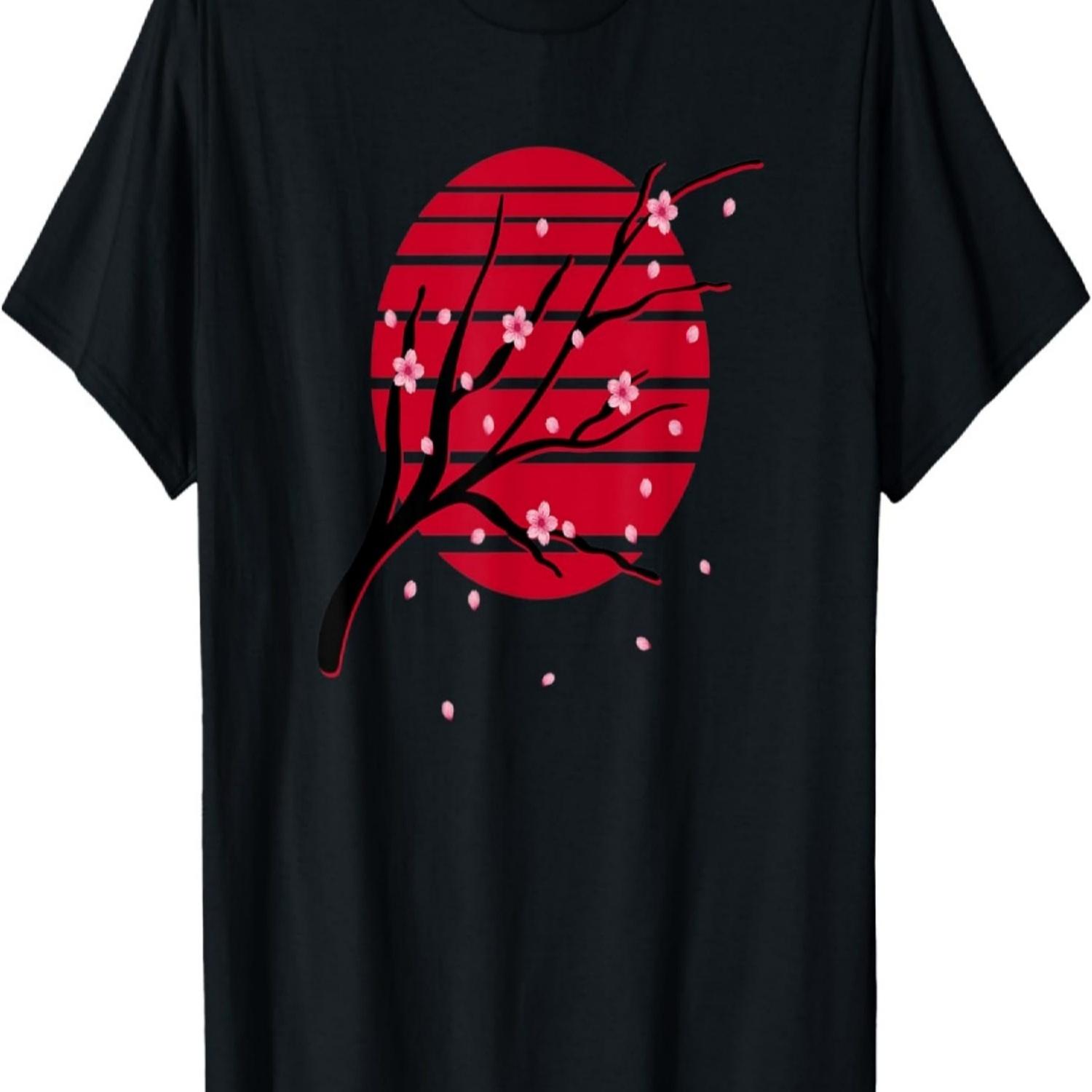 Sakura Cherry Blossom T-Shirt(2) S чёрный