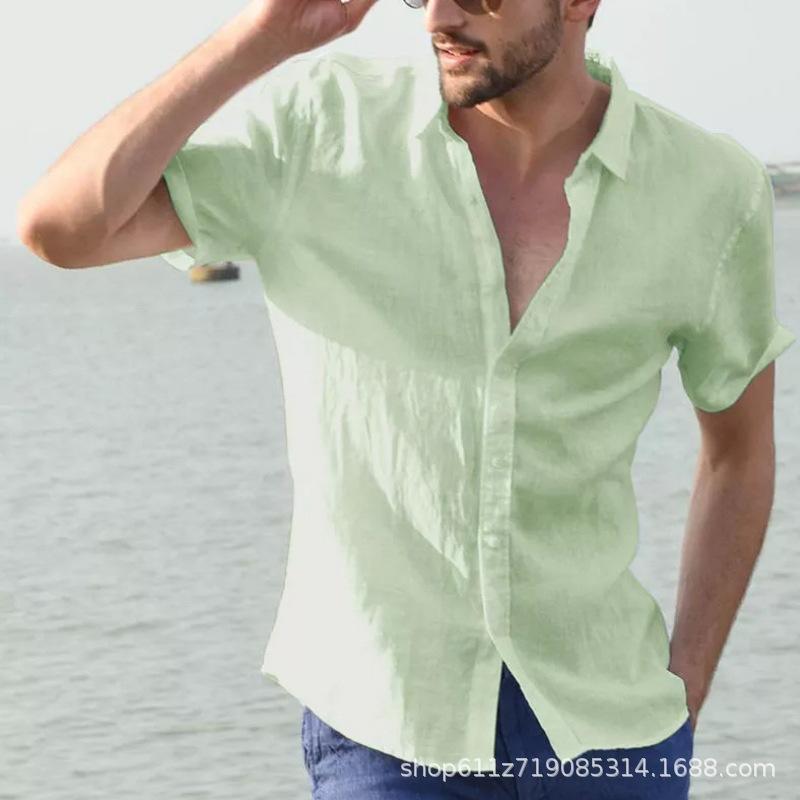 Men's Tie Front Shirt