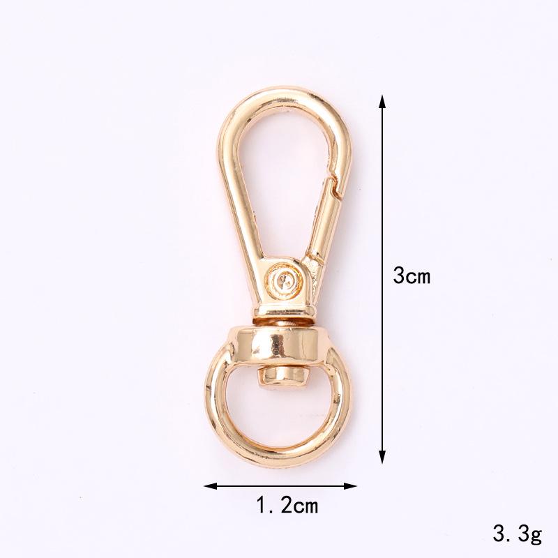 Yi Lian Schmuck Zinklegierung Herzplatte Schlüsselanhänger mit Karabinerverschluss