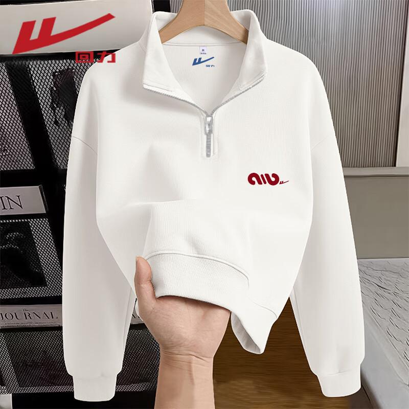 Warrior Women's Half-Zip Lapel Sweatshirt