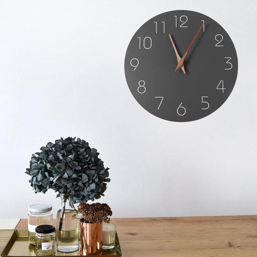 10 Inch Wall Clock Minimalist Style Digital Clock Decorative Scale Clock  Kitchen