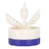 Contact Lens Washer Manually Rotating Contact Lens Cleaner Contact Lens Cleaning Care Tools Blue