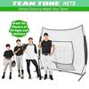 7x7 Portable Baseball Training Rebound Net – Professional Outdoor Batting Backstop