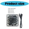 1 Set Hochauflösendes Industrielles USB-Kameramodul 100° Weitwinkel OV9732 720P/30fps Fixer Fokus und Automatische Belichtung