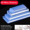 50 Stück PVC Transparent Sneaker Schrumpffolie Staubdicht Feuchtigkeitsdicht Anti-Oxidation Für Schuhsammler Aufbewahrung zu Hause
