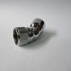 45°Angle Elbow  Adapter Extender Chrome  Bathroom