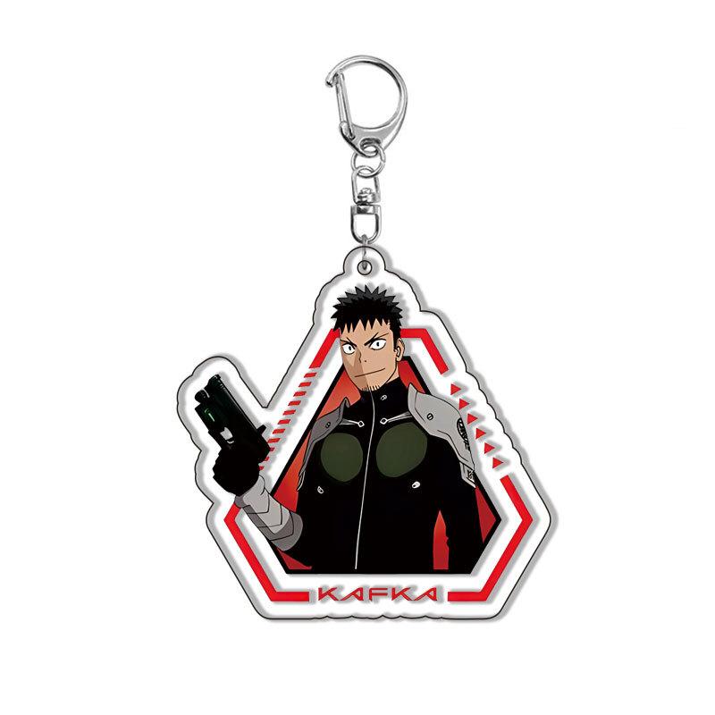 Monster 8 Acrylic Keychain Kafka Hibino Narumi Gen Ashiro Mina Anime Key Holder Pendant Accessory for Fans Collection Present
