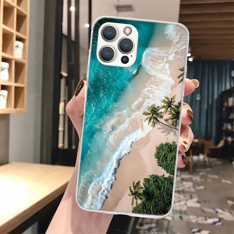 

Maldives Flag Passport Beach Silicon Phone Case for iPhone 17 16 16E 15 Pro Max 14 Plus 11 13 Mini 12 7 8 SE Air 17Pro Cover She iPhone 17 Pro
