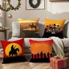World Famous Game Red Dead Redemption-Pop Pillow Case Comfort Sofa Bed Silky Elegant Invisible Zipper Decorative Cushion Cover