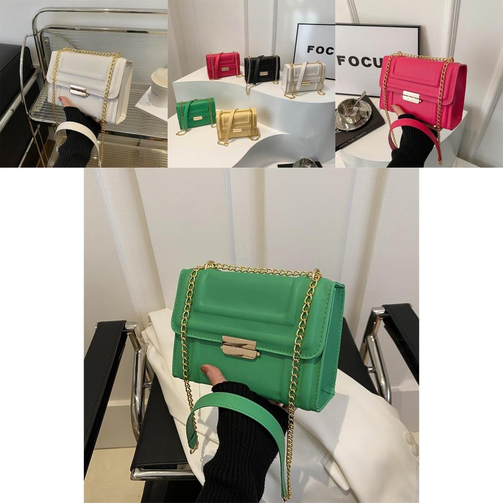 Trendy Street Style Small Pu Shoulder Bag For Young Girls With Stitching Details