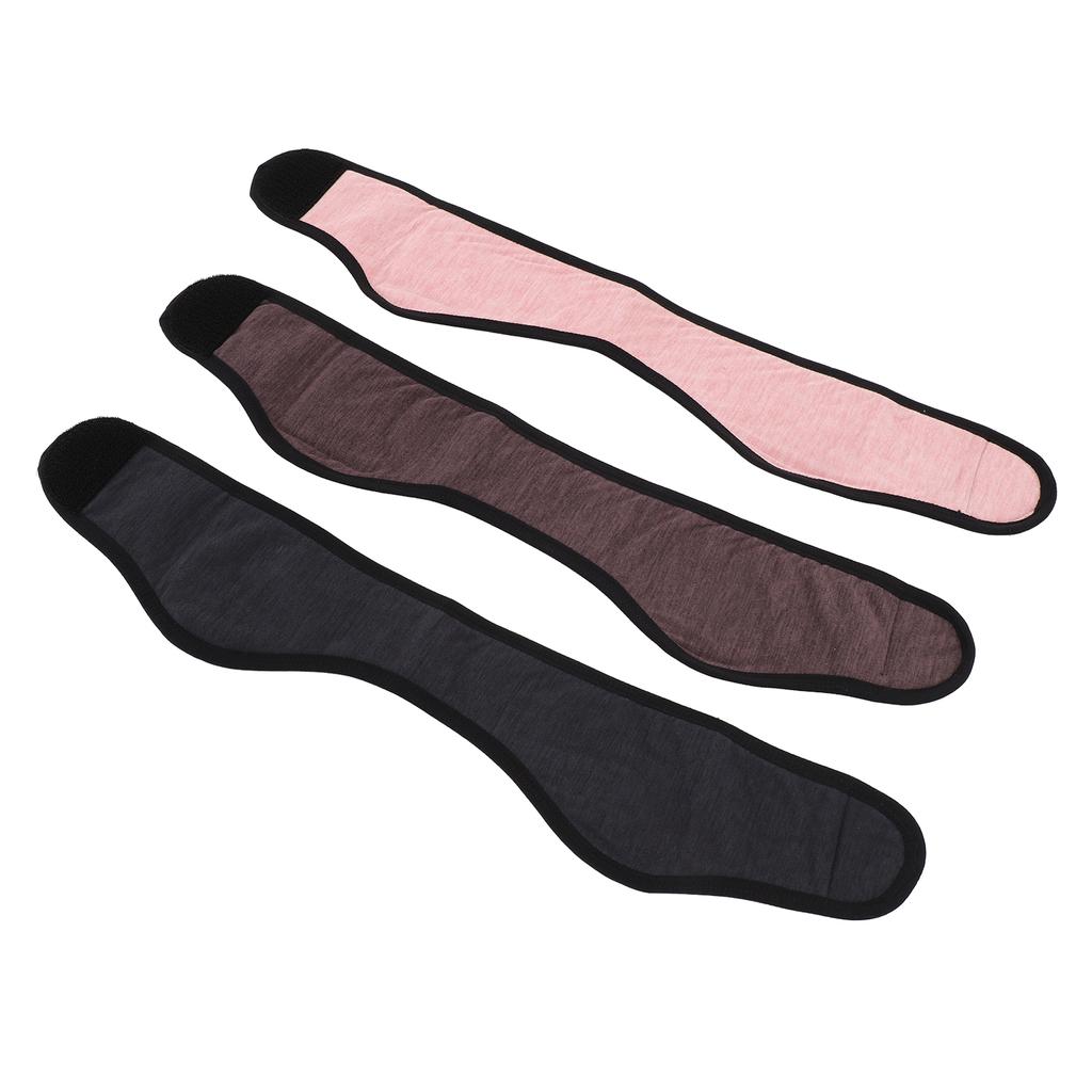 3pcs Winter Headband Ear Warmer for Sleeping Cycling Noise Reduction Soft Stretchy Soundproof Sleep