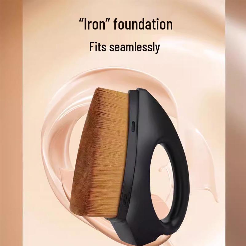 

No. 55 Streak-Free Foundation Brush - Hot-Selling, No Caking, Compact Makeup Tool