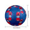 SAN LORENZO Indoor Soccer Ball Colorful All Ages Size 5 Machine Stitched PVC Competition Ready Durable High-Bounce