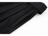2025 Winter Black High-Waist Slimming Straight Pants for Women