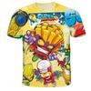 Kids Summer New Casual Funny Cartoon Game 3D Print O-neck T-shirts 3-13 Years Boys Girls Outfits Tops Children Clothes