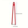 1PC Silicone Food Tongs BBQ Tongs Integrated Full CoverageVSteak Tongs Buffet BBQ Tongs Bread Tongs