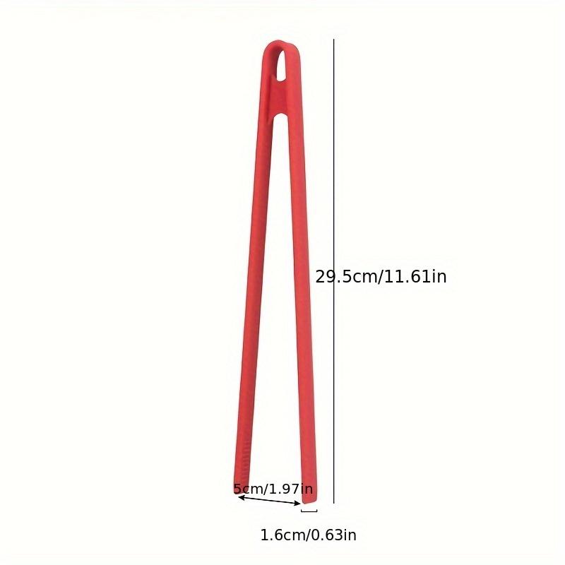 1PC Silicone Food Tongs BBQ Tongs Integrated Full CoverageVSteak Tongs Buffet BBQ Tongs Bread Tongs